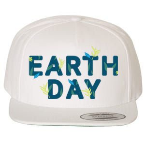 Earth Day Nature Wool Snapback Cap