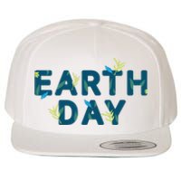 Earth Day Nature Wool Snapback Cap