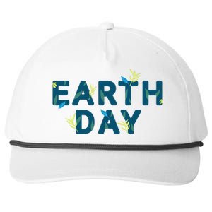 Earth Day Nature Snapback Five-Panel Rope Hat