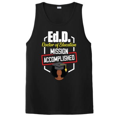 EdD Doctor Of Education Accomplish Doctorate Graduation PosiCharge Competitor Tank