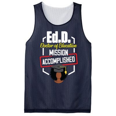 EdD Doctor Of Education Accomplish Doctorate Graduation Mesh Reversible Basketball Jersey Tank