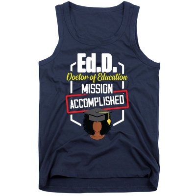 EdD Doctor Of Education Accomplish Doctorate Graduation Tank Top