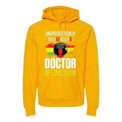 EdD Doctor Of Education Educated Doctorate Graduation Premium Hoodie