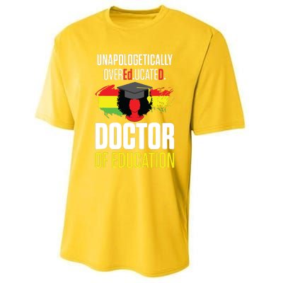 EdD Doctor Of Education Educated Doctorate Graduation Performance Sprint T-Shirt