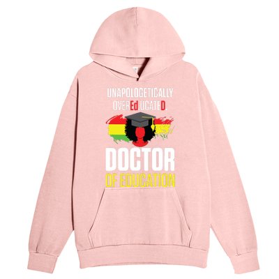 EdD Doctor Of Education Educated Doctorate Graduation Urban Pullover Hoodie