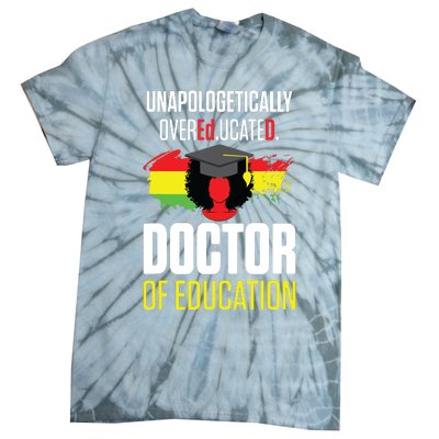 EdD Doctor Of Education Educated Doctorate Graduation Tie-Dye T-Shirt