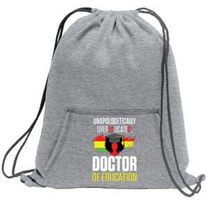 EdD Doctor Of Education Educated Doctorate Graduation Sweatshirt Cinch Pack Bag