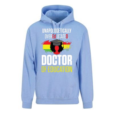 EdD Doctor Of Education Educated Doctorate Graduation Unisex Surf Hoodie