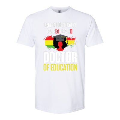 EdD Doctor Of Education Educated Doctorate Graduation Softstyle CVC T-Shirt