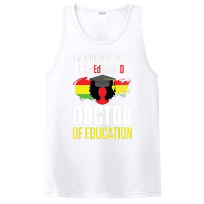 EdD Doctor Of Education Educated Doctorate Graduation PosiCharge Competitor Tank