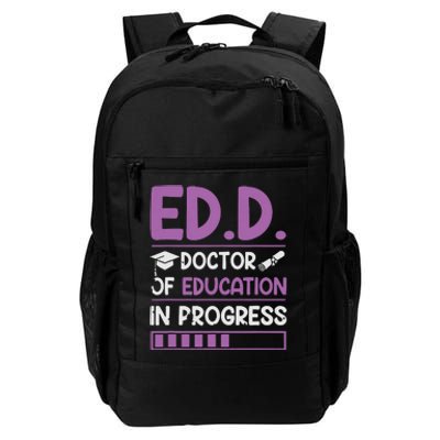 EdD Doctor Of Education In Progress Doctorate In Education Daily Commute Backpack