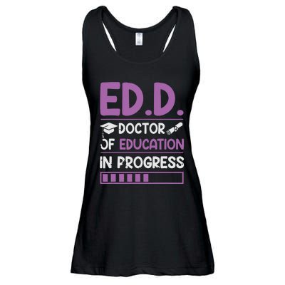 EdD Doctor Of Education In Progress Doctorate In Education Ladies Essential Flowy Tank