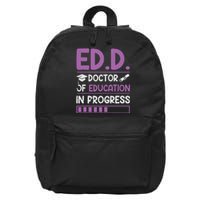 EdD Doctor Of Education In Progress Doctorate In Education 16 in Basic Backpack