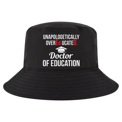 EdD Doctor Of Education Overeducated Doctorate Graduation Cool Comfort Performance Bucket Hat