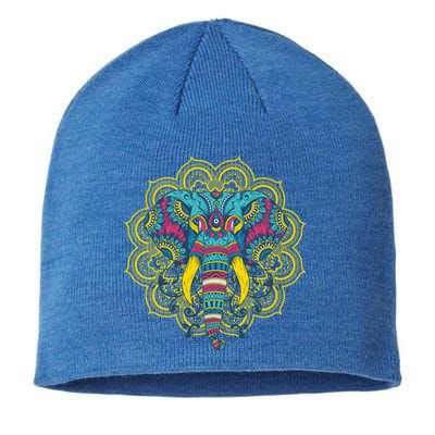 Elephant Dala Oriental Indian African Hinduism Yoga Gift Cool Gift Sustainable Beanie