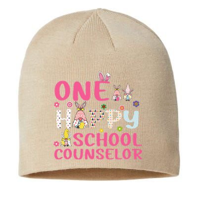 Easter Day One Hoppy School Counselor Teacher School Sustainable Beanie