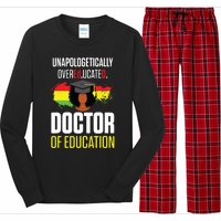 Edd Doctor Of Education Educated Doctorate Graduation Long Sleeve Pajama Set