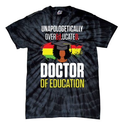 Edd Doctor Of Education Educated Doctorate Graduation Tie-Dye T-Shirt