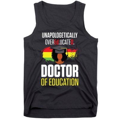 Edd Doctor Of Education Educated Doctorate Graduation Tank Top