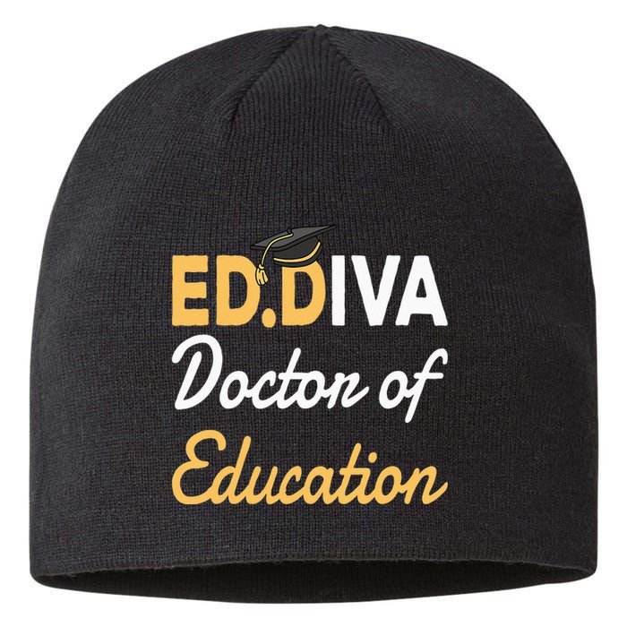 EdD Doctor Of Education Ed.D Diva Doctoral Degree Sustainable Beanie