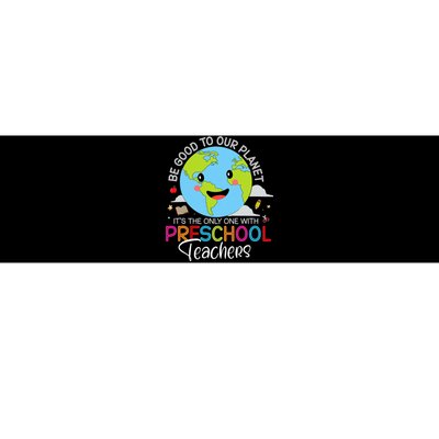 Earth Day Preschool Teacher For Prek Teachers Environmental Bumper Sticker