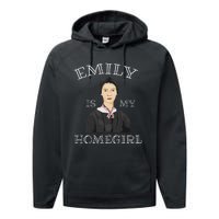 Emily Dickinson Poet Literature Performance Fleece Hoodie