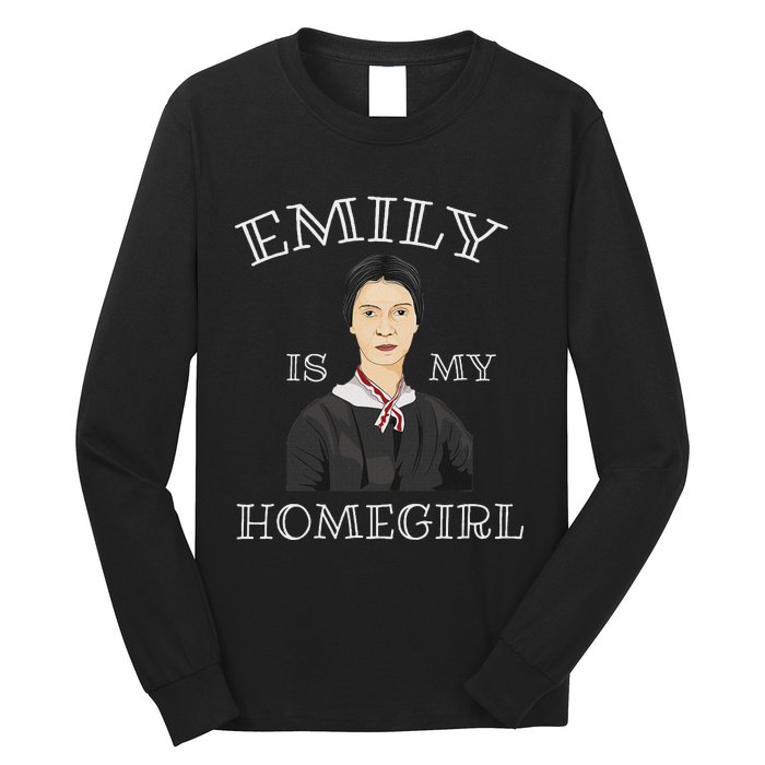 Emily Dickinson Poet Literature Long Sleeve Shirt