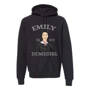 Emily Dickinson Poet Literature Premium Hoodie