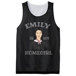 Emily Dickinson Poet Literature Mesh Reversible Basketball Jersey Tank