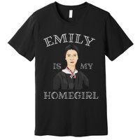 Emily Dickinson Poet Literature Premium T-Shirt