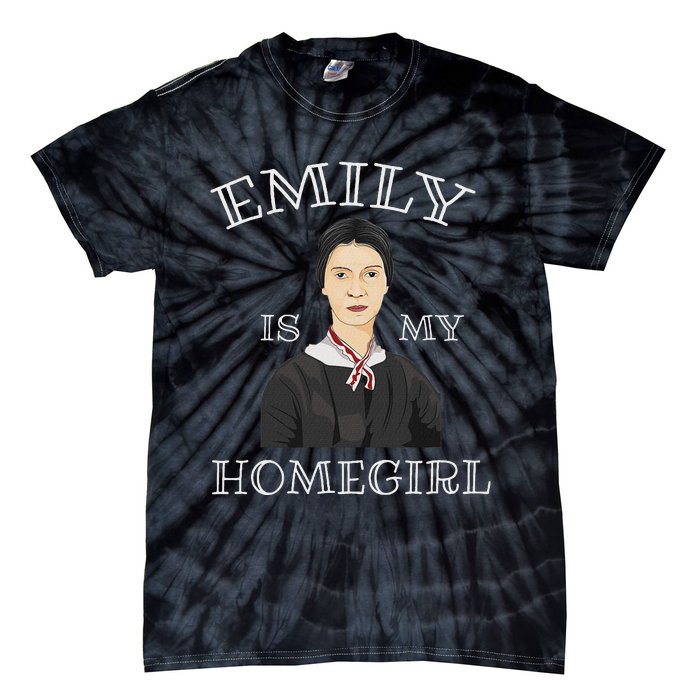 Emily Dickinson Poet Literature Tie-Dye T-Shirt