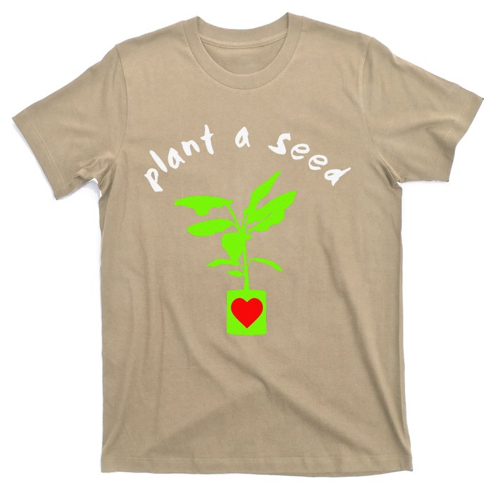 Earth Day Plant A Seed Tree Planting T-Shirt