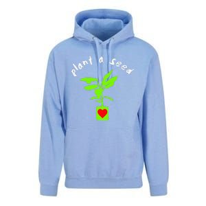 Earth Day Plant A Seed Tree Planting Unisex Surf Hoodie