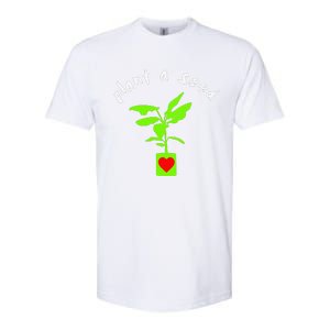 Earth Day Plant A Seed Tree Planting Softstyle CVC T-Shirt