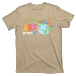 Earth Day Pun The Earth Without Art Is Just Eh Gift T-Shirt