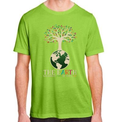 Earth Day Pun The Earth Without Art Is Just Eh Adult ChromaSoft Performance T-Shirt