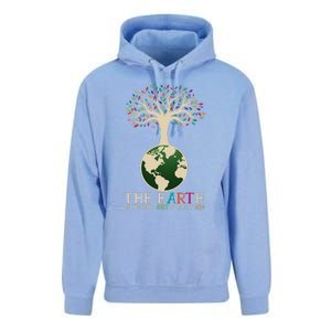 Earth Day Pun The Earth Without Art Is Just Eh Unisex Surf Hoodie