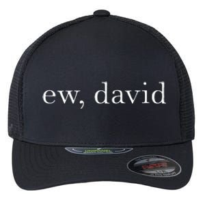 Ew David Pop Culture Flexfit Unipanel Trucker Cap