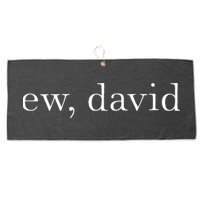 Ew David Pop Culture Large Microfiber Waffle Golf Towel