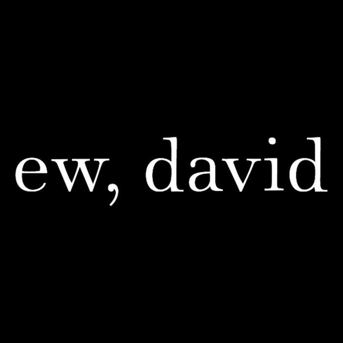 Ew David Pop Culture Men Women Youth Women's V-Neck T-Shirt