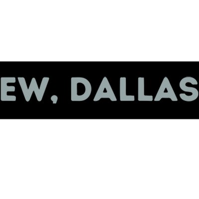 Ew Dallas Philadelphia Football Bumper Sticker