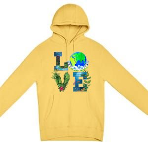 Earth Day Planet Anniversary Earth Day Everyday Funny Gift Premium Pullover Hoodie