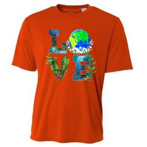 Earth Day Planet Anniversary Earth Day Everyday Funny Gift Cooling Performance Crew T-Shirt