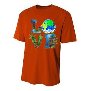 Earth Day Planet Anniversary Earth Day Everyday Funny Gift Performance Sprint T-Shirt