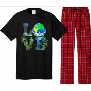 Earth Day Planet Anniversary Earth Day Everyday Funny Gift Pajama Set