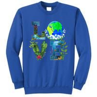 Earth Day Planet Anniversary Earth Day Everyday Funny Gift Sweatshirt