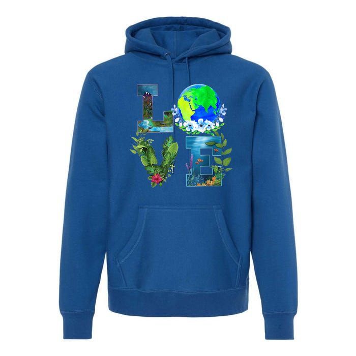 Earth Day Planet Anniversary Earth Day Everyday Funny Gift Premium Hoodie