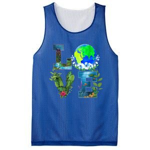 Earth Day Planet Anniversary Earth Day Everyday Funny Gift Mesh Reversible Basketball Jersey Tank