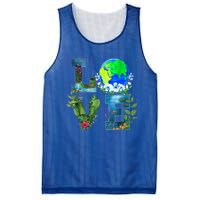 Earth Day Planet Anniversary Earth Day Everyday Funny Gift Mesh Reversible Basketball Jersey Tank