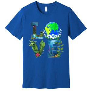 Earth Day Planet Anniversary Earth Day Everyday Funny Gift Premium T-Shirt